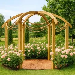 Timber arch 4,5 x 9 x 240cm