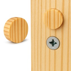 Ξύλινη Τάπα Βίδας Ø35 x 10mm