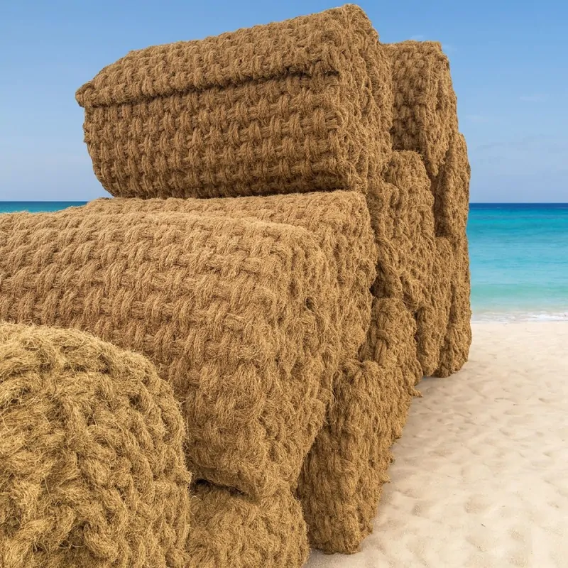 Beach Access Mat – Natural Coconut Fiber Roll 1m × 5m