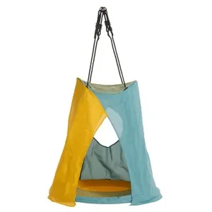 Tent Swing Turquoise - Yellow