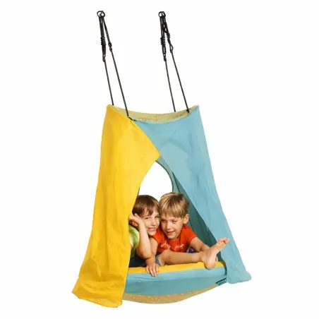 Tent Swing Turquoise - Yellow