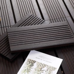 Bamboo Δάπεδο Εξωτερικού Χώρου 2×14×185 εκ. – Ανθρακί