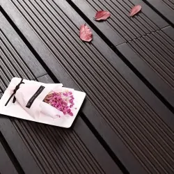 Outdoor Bamboo Decking 2×14×185 cm – Anthracite