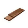 Outdoor Bamboo Decking 2×14×185 cm – Brown