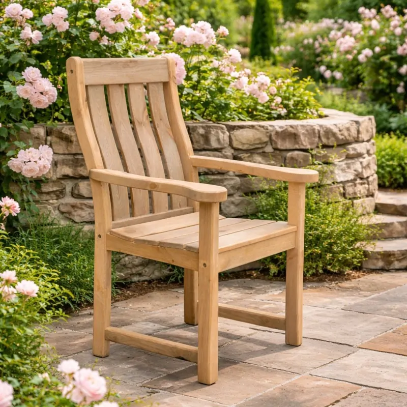 Wooden Garden Chair Violeta