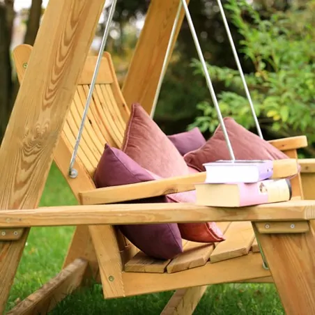 Wooden Garden Swing Phoebe