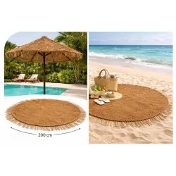 Natural Coir Umbrella Canopy Cover Ø200 cm | Premium Shade