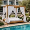 Double Wooden Beach Daybed DOUBLE DAYBED
