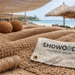 Coconut Fiber Shade Sail Premium M3 (3x7m) – Rectangular