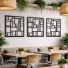 Outdoor Wall Art Panel Tiles 57 x 57 εκ.