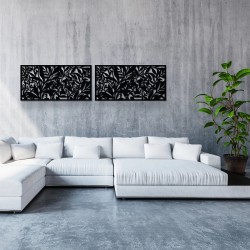 Outdoor Wall Art Panel Hinterland 114 x 57 cm