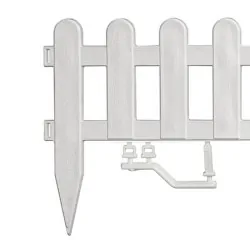 Μπορντούρα Κήπου Open Picket 89×29 εκ. – Λευκή