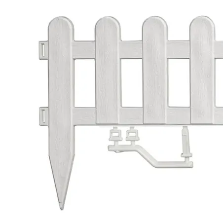 Garden Edge Open Picket 89 x 29 cm  | off white