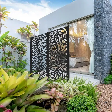 JUNGLE Garden Decorative Panel with Frame – 180 × 90 cm