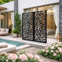 JUNGLE Garden Decorative Panel with Frame – 180 × 90 cm