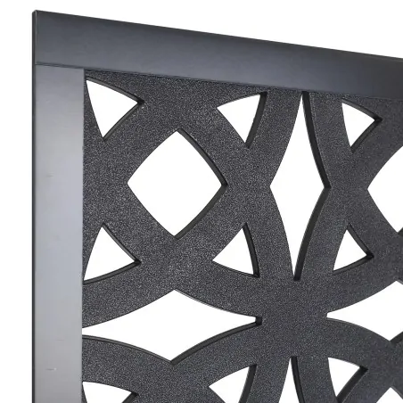 Screen Orbit with frame 180 x 90 cm | charcoal