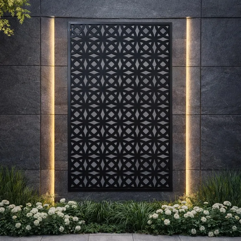 Screen Orbit with frame 180 x 90 cm | charcoal