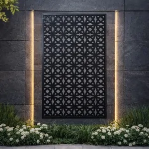 Screen Orbit with frame 180 x 90 cm | charcoal