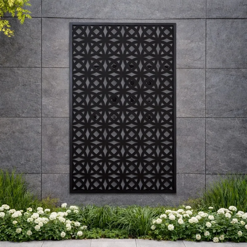 Screen Orbit with frame 180 x 90 cm | charcoal