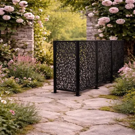 Metal Post for Composite Lattice Screens 5x5x250cm