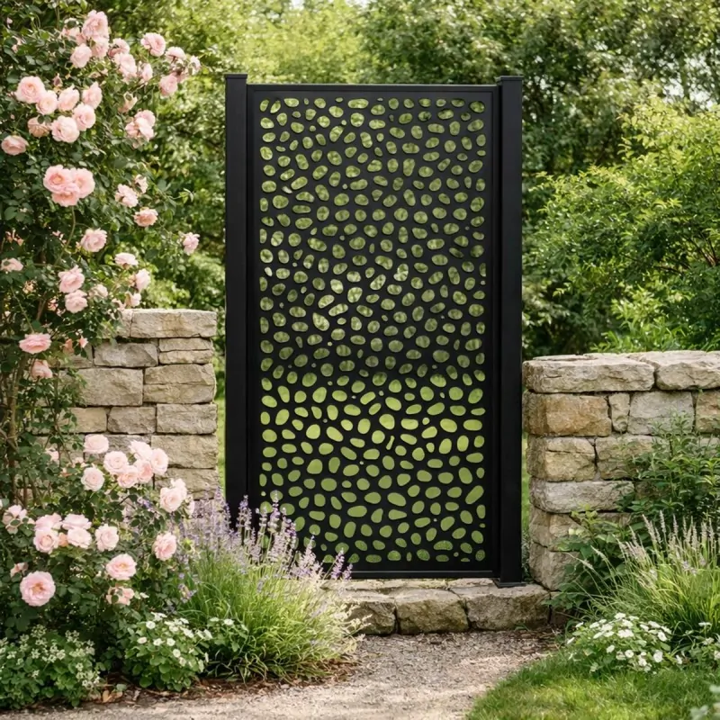 RIVERBANK Garden Decorative Panel with Frame – 180 × 90 cm