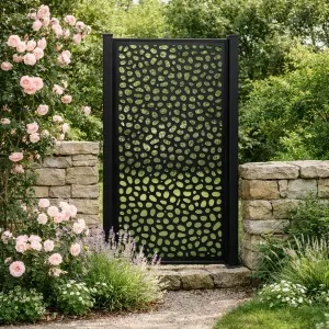 RIVERBANK Garden Decorative Panel with Frame – 180 × 90 cm