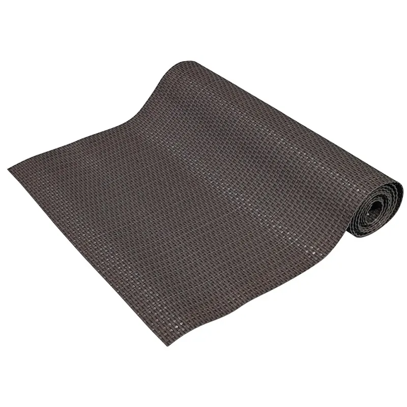 Rattan privacy screen - brown