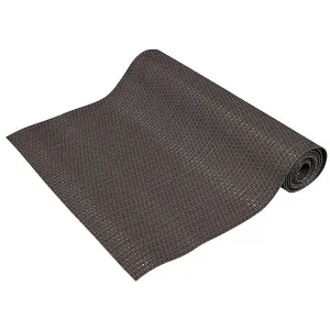 Rattan privacy screen - brown