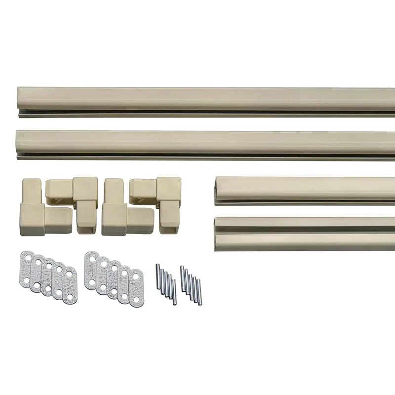 C-Channel Frame Kit for Lattice Panels – 240 × 120 cm - off white
