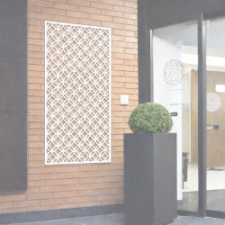 C-Channel Frame Kit for Lattice Panels – 240 × 120 cm - bright white