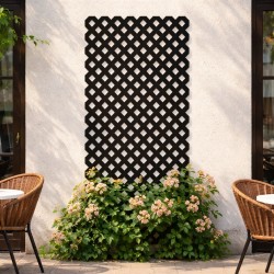 Classic Lattice Handy Panel 120 x 60 cm Black