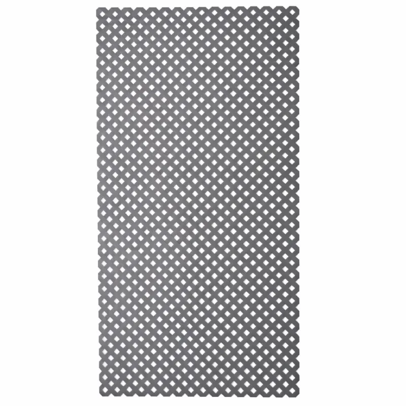 Lattice Privacy Diamond 240 × 120 cm | Slate Grey