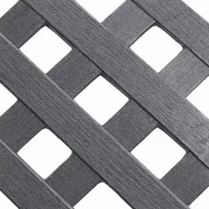 Καφασωτό Συνθετικό Privacy Diamond 240 × 120 εκ. | Γκρι