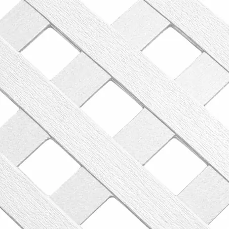 Lattice Privacy Diamond 240 × 120 cm | Bright White