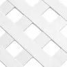 Lattice Privacy Diamond 240 × 120 cm | Bright White