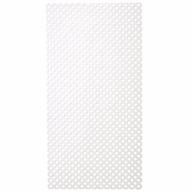 Lattice Privacy Diamond 240 × 120 cm | Bright White