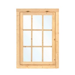 Wooden Shingle Window 45mm - 120,5 x 85εκ.