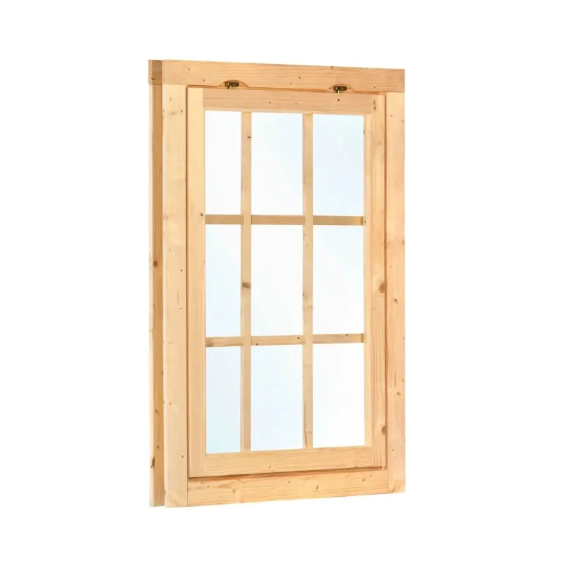 Wooden Shingle Window 45mm - 120,5 x 85εκ.