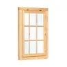 Wooden Shingle Window 45mm - 120,5 x 85εκ.