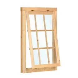 Wooden Shingle Window 45mm - 120,5 x 85εκ.
