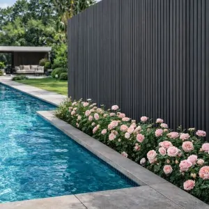 3D WPC Wall Cladding Slat Panel Grey 2.5x22x290cm - Co-Extrusion Wood Composite