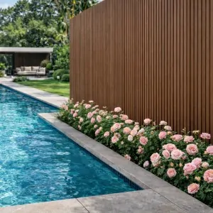 3D WPC Wall Cladding Slat Panel Coffee Brown 2.5x22x290cm - Co-Extrusion Wood Composite