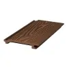3D WPC cladding 2 x 15 x 290cm - brown