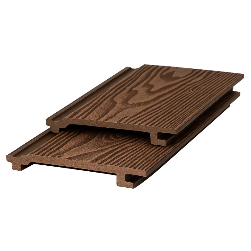 3D WPC cladding 2 x 15 x 290cm - brown