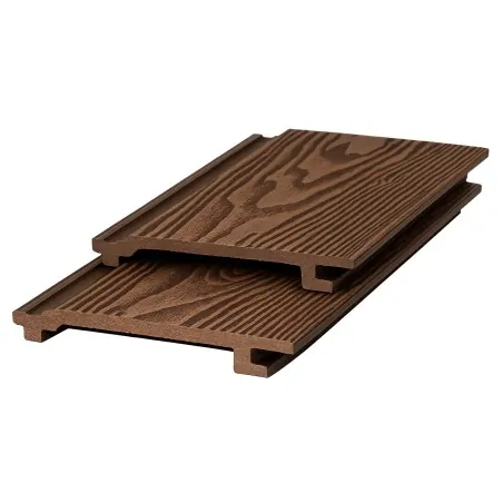 3D WPC cladding 2 x 15 x 290cm - brown