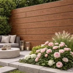 3D WPC cladding 2 x 15 x 290cm - brown