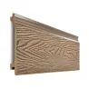 3D WPC cladding 2 x 15 x 290cm - brown