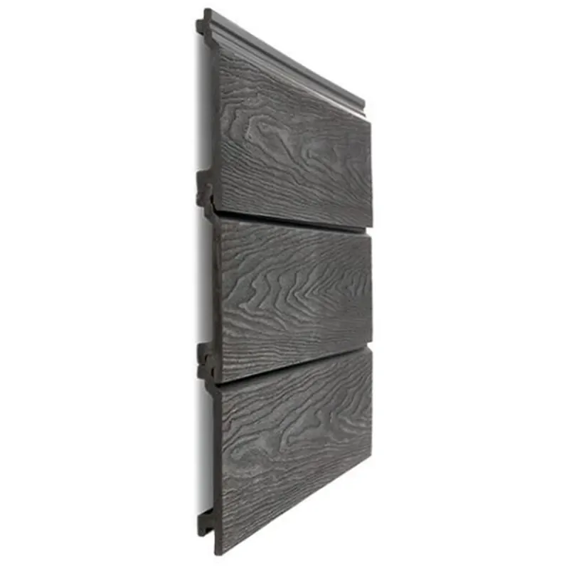 3D WPC cladding 2 x 15 x 290cm -grey