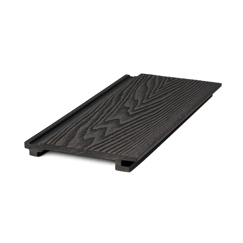 3D WPC επένδυση τοίχου 2 x 15 x 290εκ. - Γκρι