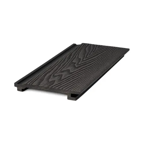 3D WPC επένδυση τοίχου 2 x 15 x 290εκ. - Γκρι